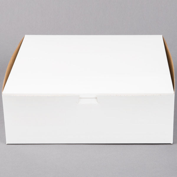 12" x 12" x 4" White Cake / Bakery Box
