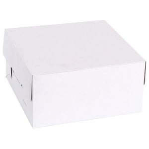 10" x 10" x 5" White Cake Box / Bakery Box