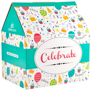 Quarter Sheet Party Cake Box