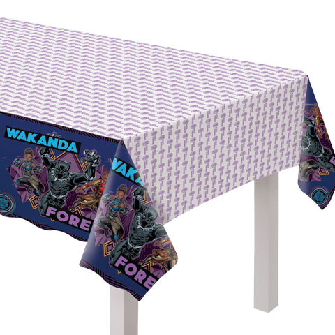 Black Panther Wakanda Forever Plastic Table Cover