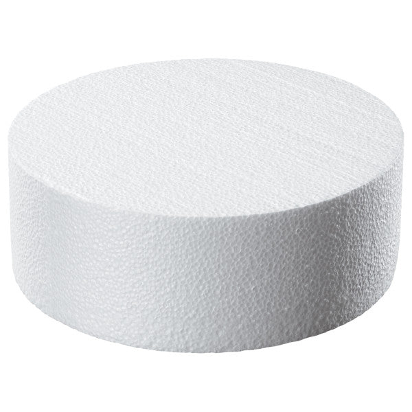 Round 10" x 3.5" Styrofoam Cake Form
