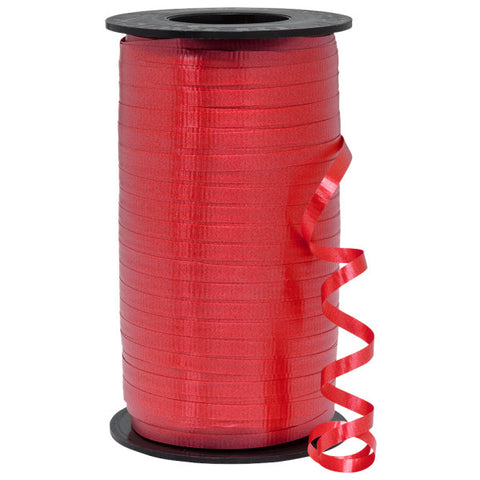 Hot Red Curling Ribbon
