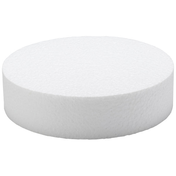 Round 8" x 2" Styrofoam Cake Form