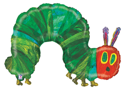 43" Hungry Caterpillar Shaped Balloon