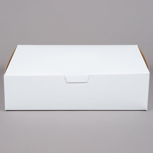 19" x 14" x 5" White Half Sheet Cake Box / Bakery Box