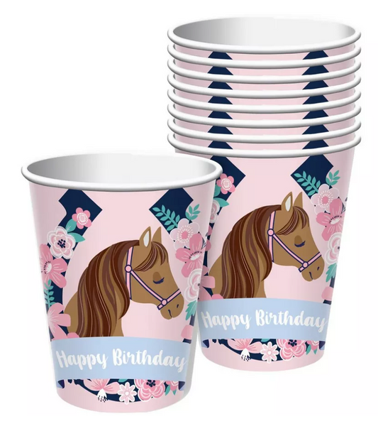Saddle Up 9 Oz. Cup, 8ct