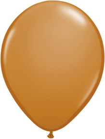 Mocha Brown 11" Latex Balloon, 1ct