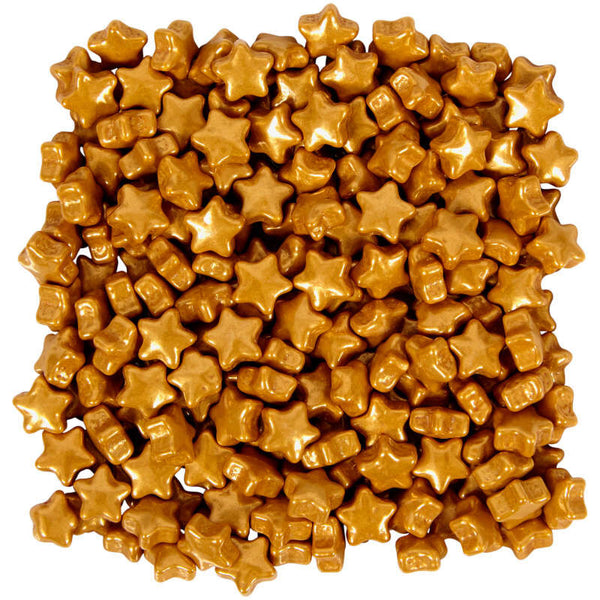 Gold Stars Sprinkles Pouch, 1.1 oz.