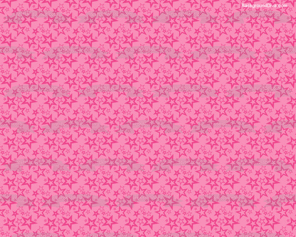 Pink Star Pattetn Pink Background Edible Cake Topper Image ABPID00311