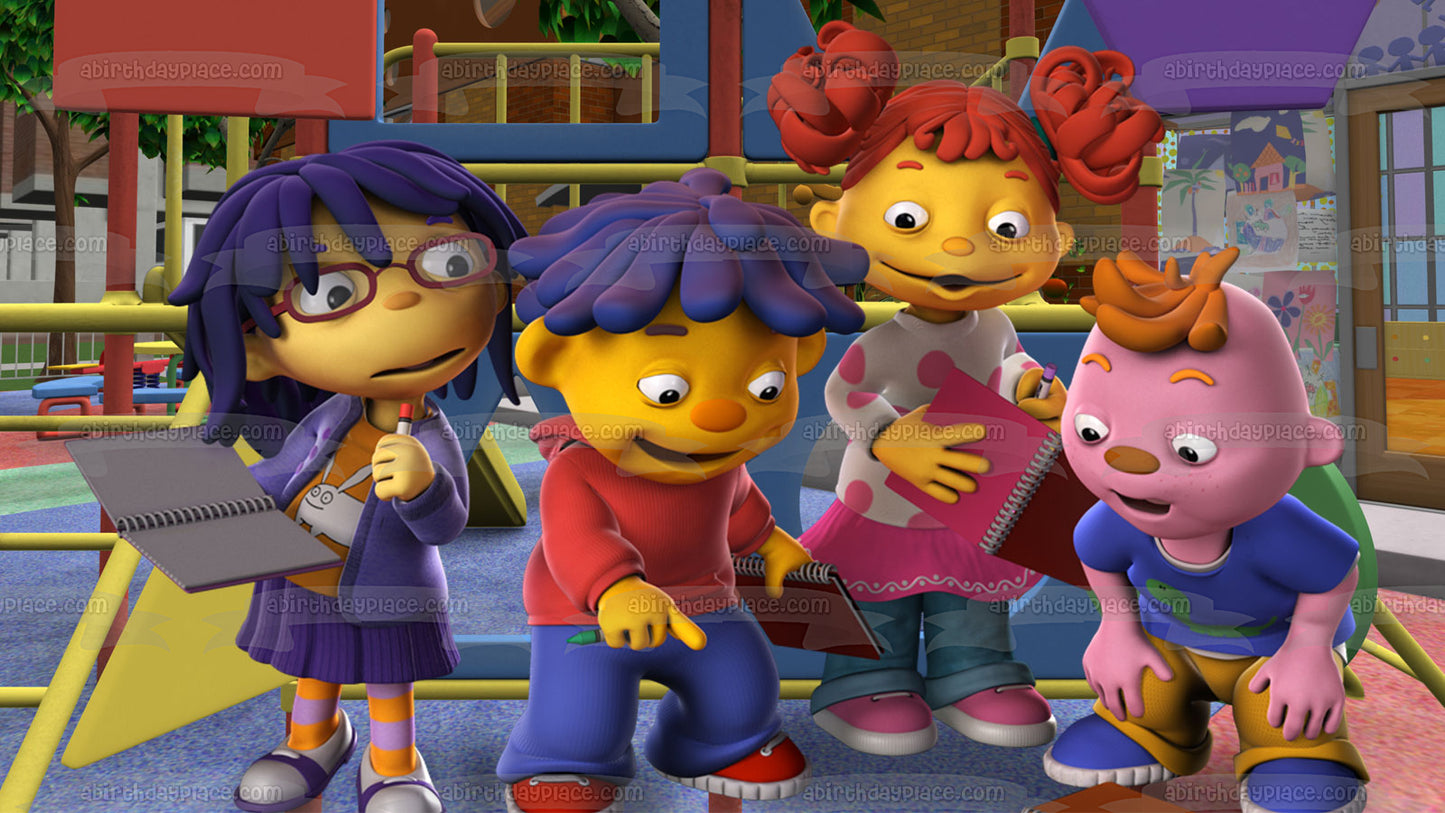 Sid the Science Kid Playground Edible Cake Topper Image ABPID00799