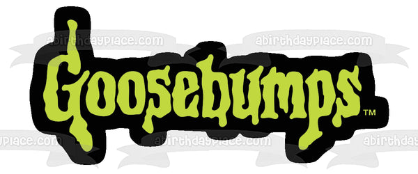 Goosebumps Logo Edible Cake Topper Image ABPID01500