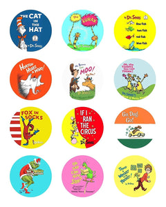 Dr. Seuss the Lorax the Cat In the Hat Horton Hears a Who Edible Cupcake Topper Images ABPID01641