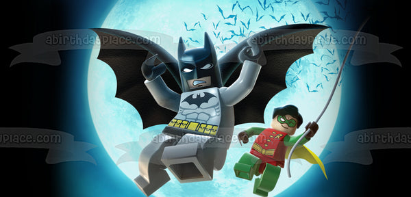 LEGO Batman 3 Beyond Gotham Edible Cake Topper Image ABPID03246