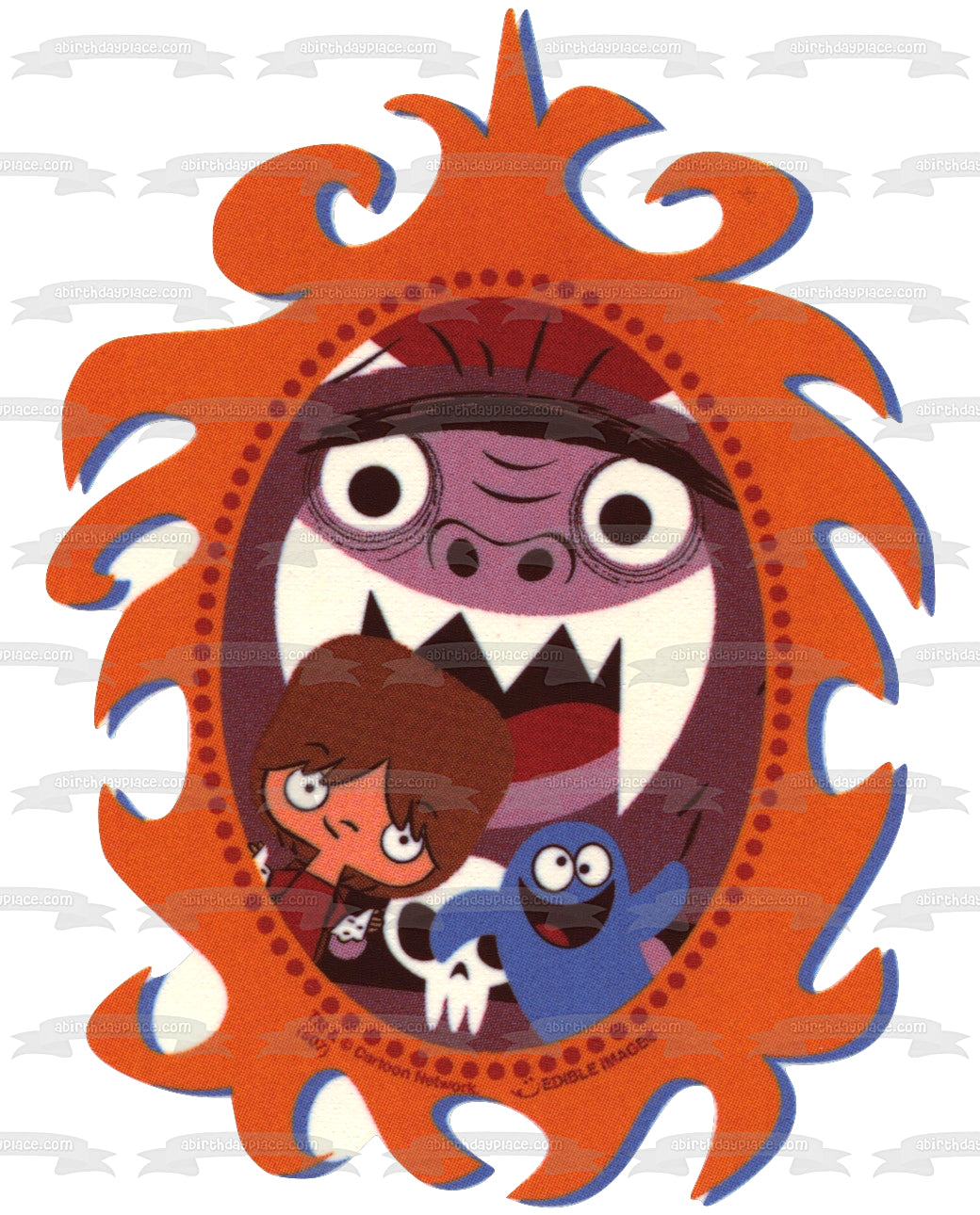 Hogar de acogida para amigos imaginarios Bloo Eduardo Mac Adorno comestible para tarta Imagen ABPID03550 