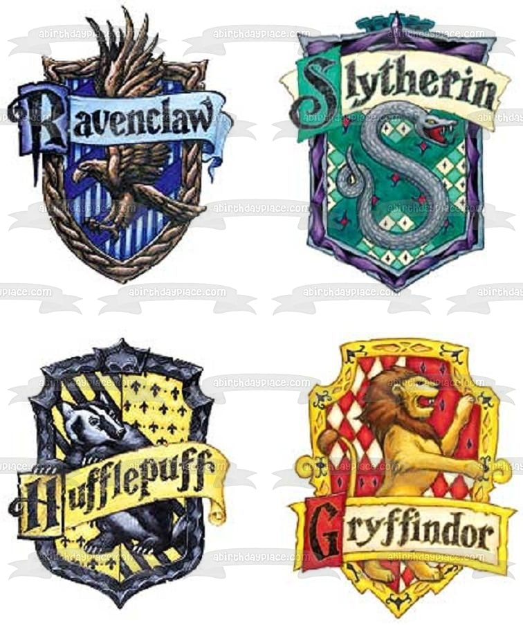 harry-potter-hogwarts-house-crest-ravenclaw-slytherin-hufflepuff-and-g-a-birthday-place for Free Printable Harry Potter Cake Topper Harry Potter Hogwarts House Crest Ravenclaw Slytherin Hufflepuff and G – A Birthday Place for Free Printable Harry Potter Cake Topper