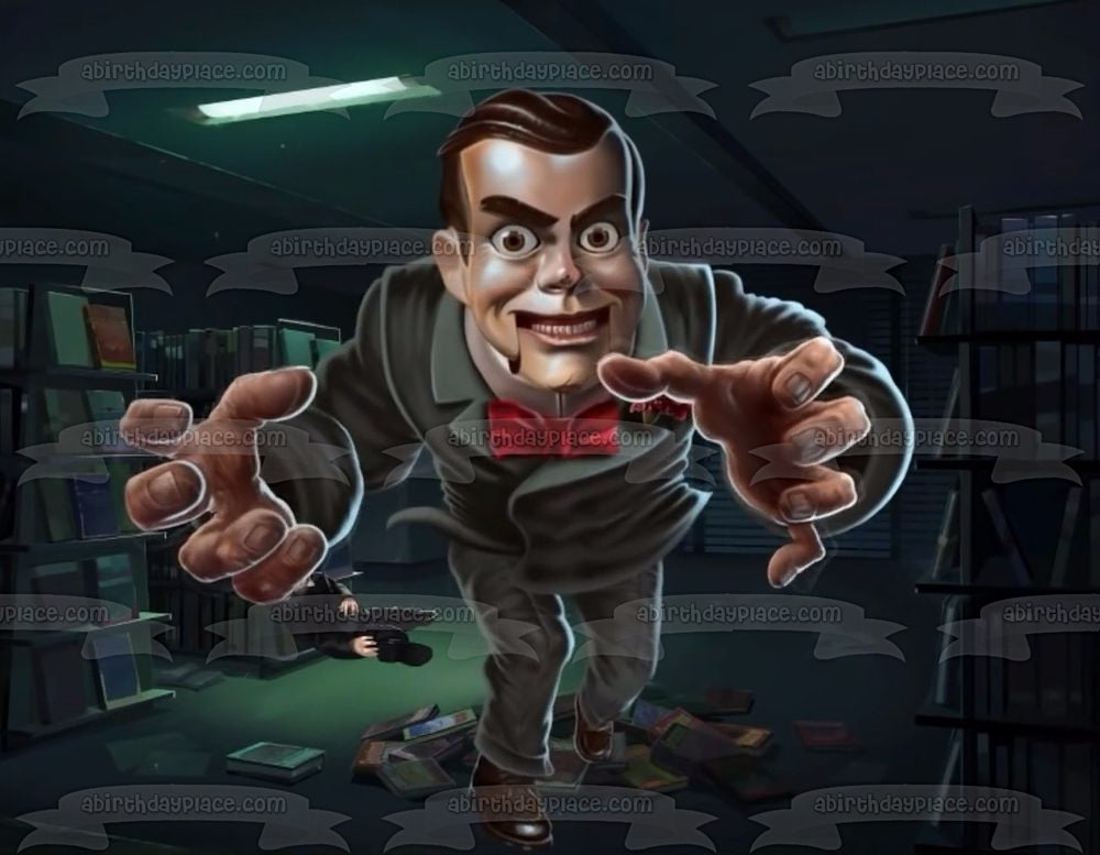 Imagen comestible para tarta con diseño de piel de gallina embrujada de Halloween RL Stein ABPID03984 