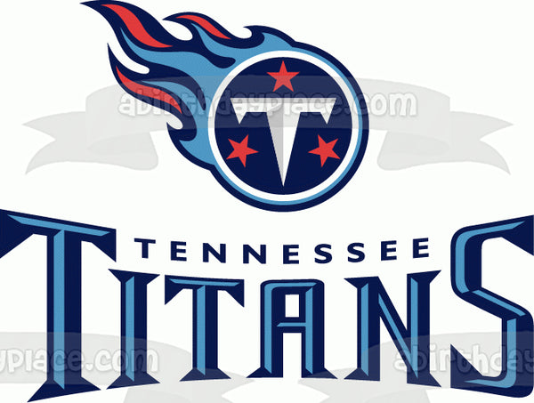 Tennessee Titans Professional American Football In Nashville Edible Cake Topper Image ABPID04093