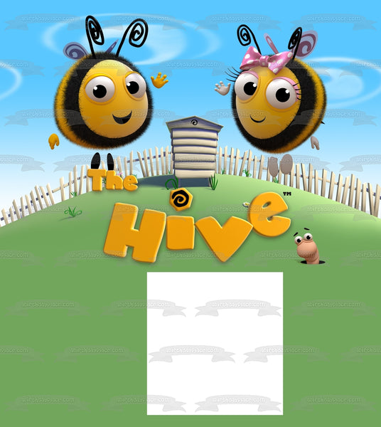 The Hive Buzzbee and Rubee Edible Cake Topper Image Frame ABPID04455