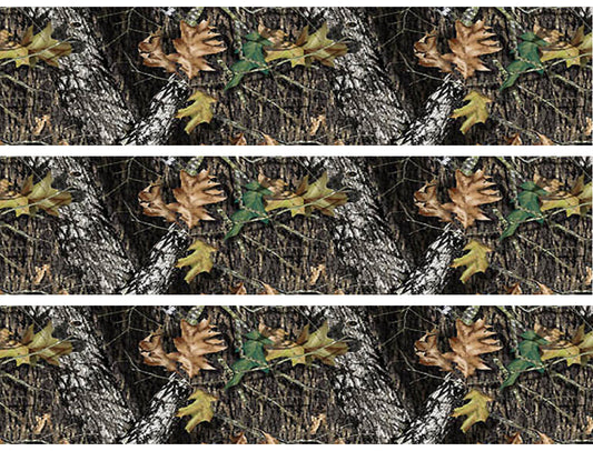 Mossy Oak Break-Up Camo - Tiras de imágenes comestibles para decoración de tartas ABPID04570