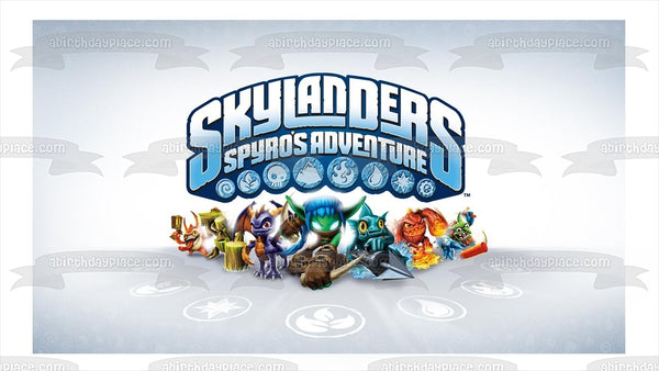 Skylanders Spyro's Adventure Stealth Elf Edible Cake Topper Image ABPID04839