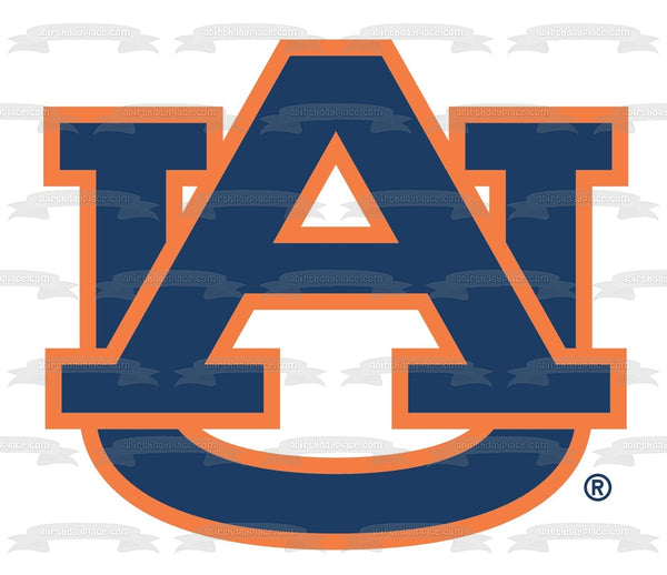 Auburn Tigers Logo Auburn University Athletics College Edible Cake Topper Image ABPID04937