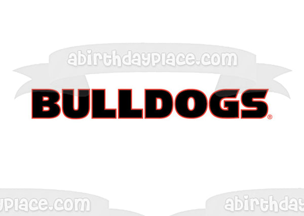 University of Georgia Bulldogs Women's Basketball Edible Cake Topper Image ABPID05198