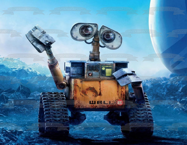 Wall-E 2 Planet Edible Cake Topper Image ABPID05340