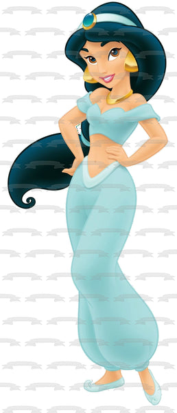 Aladdin Princess Jasmine from  Agrabah Edible Cake Topper Image ABPID05616