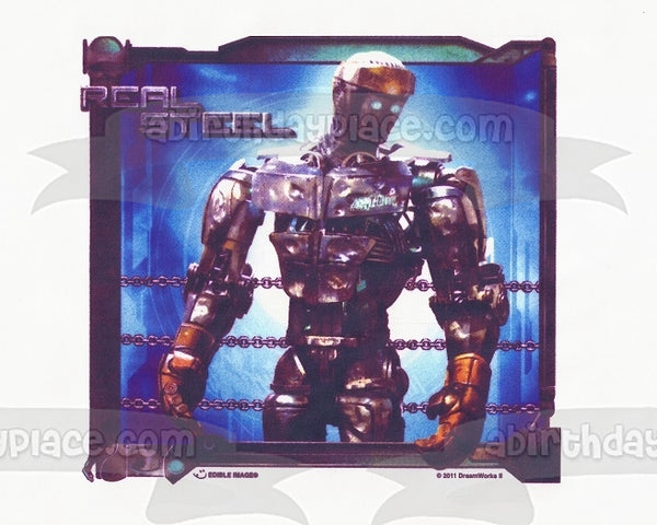 Real Steel Championship Robot Edible Cake Topper Image ABPID07458
