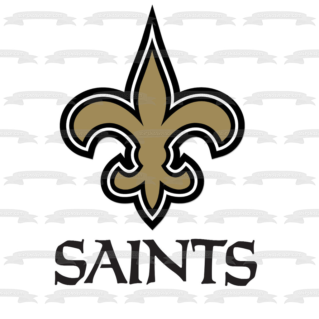 New Orleans Saints Edible Image