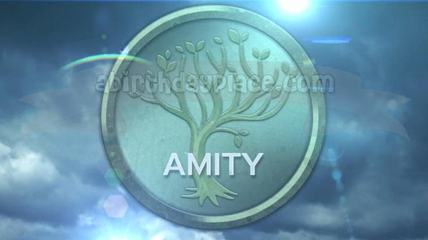 Divergent Amity Emblem Tree Edible Cake Topper Image ABPID08814