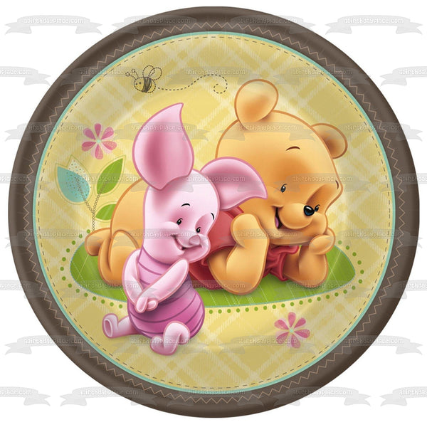 Disney Winnie the Pooh Piglet Edible Cake Topper Image ABPID09105
