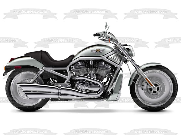 Harley-Davidson Motor Cycles Vrsc V-Rod Edible Cake Topper Image ABPID09151