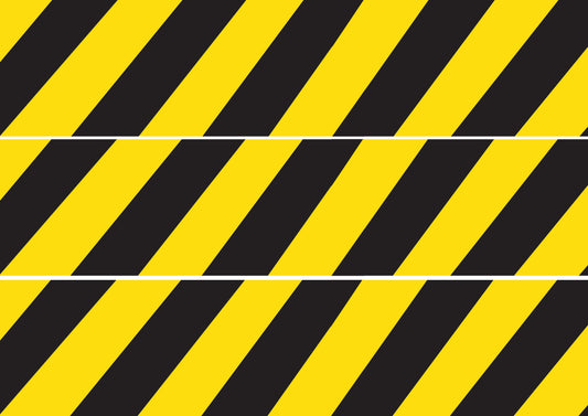 Tiras de imágenes comestibles para decoración de tartas con patrón de sitio de construcción ABPID11135