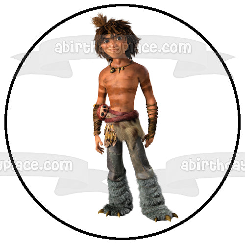 The Croods Guy Edible Cake Topper Image ABPID11899