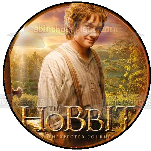 The Hobbit Bilbo Baggins Edible Cake Topper Image ABPID12247