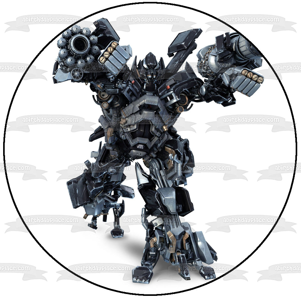 Transformers Ironhide Battle Stance Edible Cake Topper Image ABPID12607