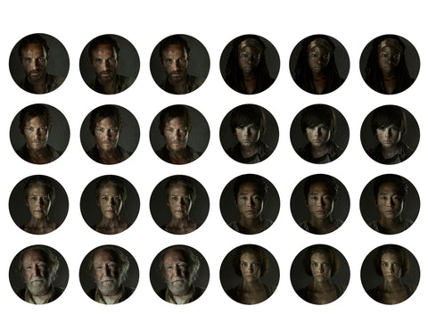 The Walking Dead Daryl Zombies Lori Grimes Michone Edible Cake