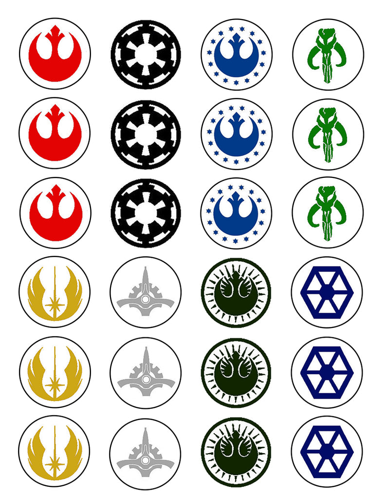 Star Wars Symbols Targentus Rebel Alliance Jedi Symbol Empire Symbol I ...