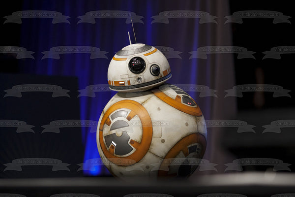 Star Wars the Force Awakens BB-8 Edible Cake Topper Image ABPID22419