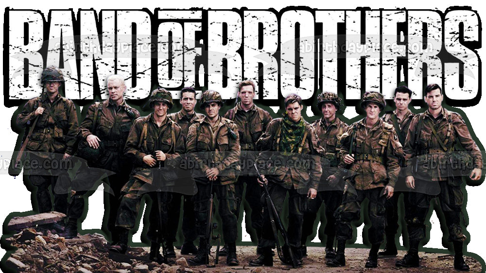 Banda de Hermanos Stsgt. Adorno comestible para tarta Joseph J. Toye Imagen ABPID27116 