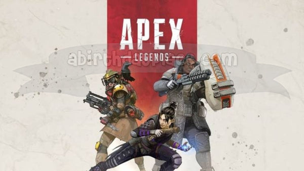 Apex Legends Logo Wraith Gibraltar Bloodhound Edible Cake Topper Image ABPID27354