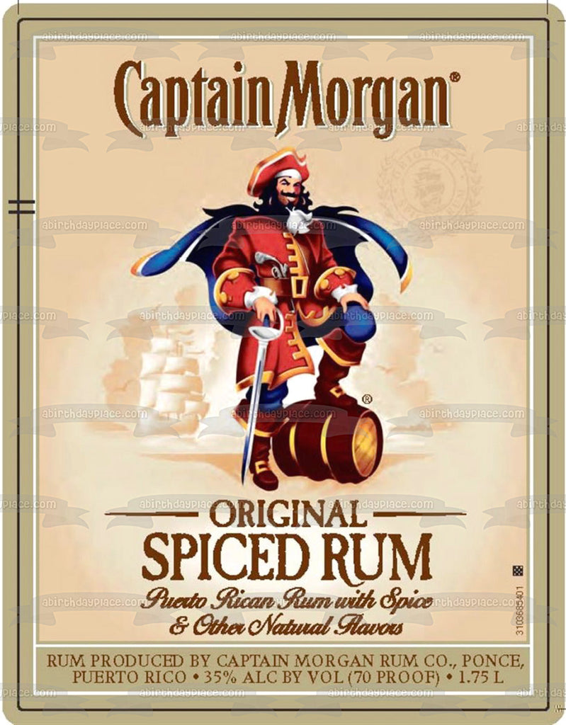 Captain Morgan Label