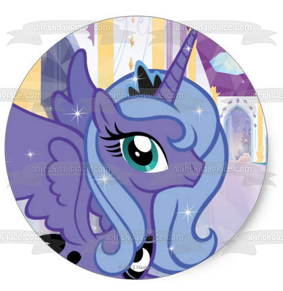 My Little Pony Luna Edible Cake Topper Image ABPID49643