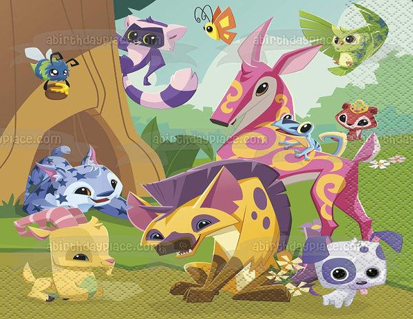 Animal Jam Various Characters Edible Cake Topper Image ABPID49761