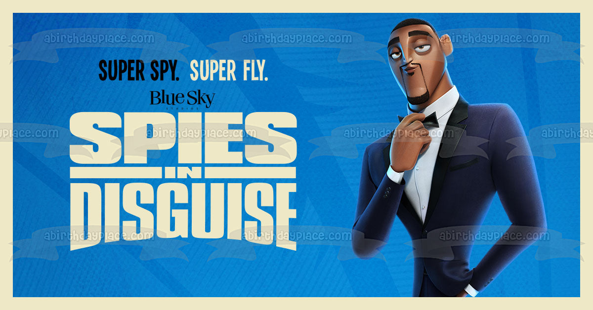 Spies In Disguise Super Spy Super Fly Lance Sterling Edible Cake