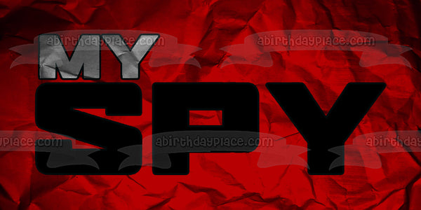 My Spy Edible Cake Topper Image ABPID51236