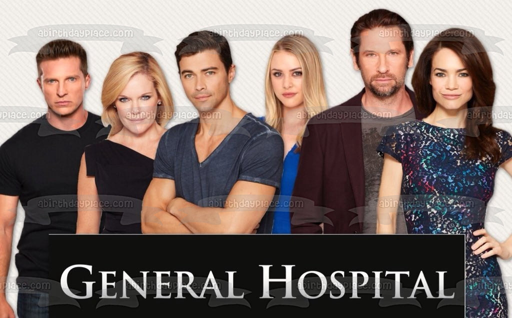General Hospital Ava Jerome Elizabeth Webber Jason Morgan Edible Cake Topper Image ABPID51258