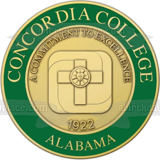 Concordia College Edible Cake Topper Image ABPID51732