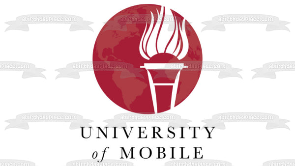 University of Mobile Edible Cake Topper Image ABPID51749